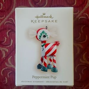 Peppermint Pup Hallmark Keepsake Ornament